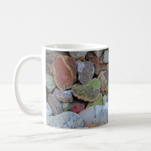 Vivid Colors Rock and Gem Collection Photograph Coffee Mug