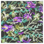 Vivid Columbine Fabric