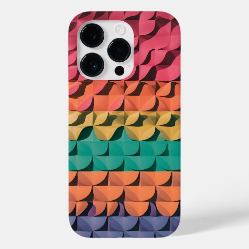 Vivid Contrast Abstract Vibrance Case_Mate iPhone 14 Pro Case