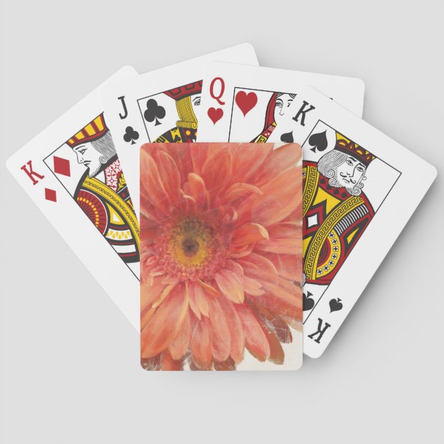 Vivid Daisy Poker Cards (Back)