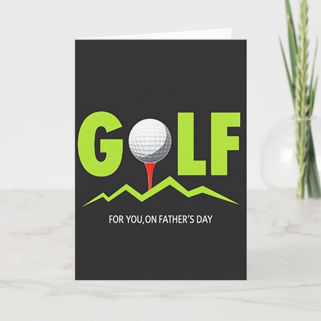 Vivid Fathers Day Sphere Card (Front)