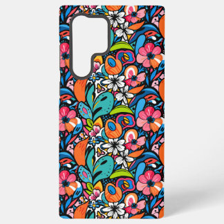 Vivid Floral Garden Bliss Samsung Galaxy S22 Ultra Case