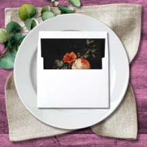 Vivid Florals Dahlia Envelope Liner