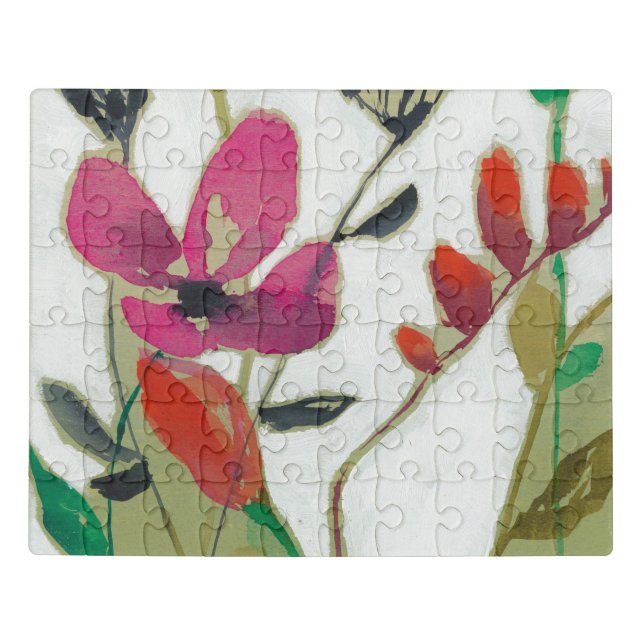 Vivid Flowers I Jigsaw Puzzle (Puzzle Horizontal)