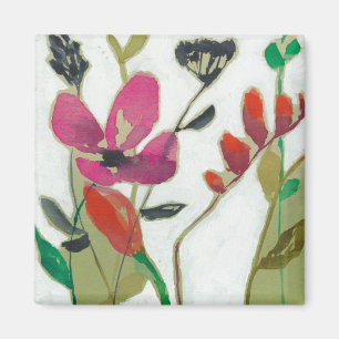 Vivid Flowers I Magnet