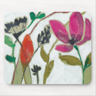 Vivid Flowers Mouse Pad