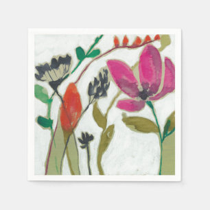 Vivid Flowers Napkins
