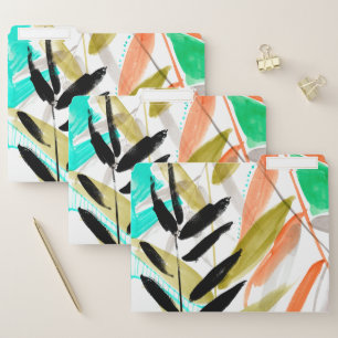 Vivid Fronds II File Folder