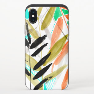 Vivid Fronds II iPhone X Slider Case