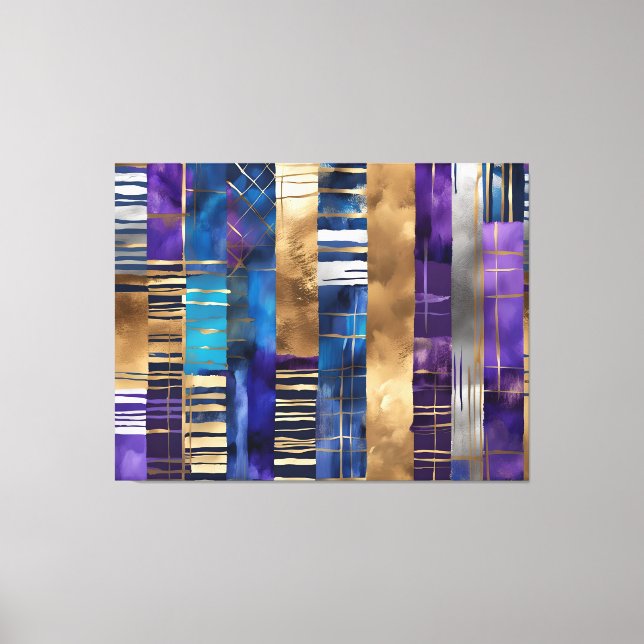 vivid fusion wrapped canvas print (Front)