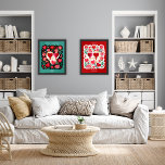 Vivid Heart & Rose Personalized  Wall Art Sets<br><div class="desc">Celebrate your love with bold, romantic art featuring vibrant heart and rose designs. These customizable wall pieces bring timeless charm and a modern twist to your space. Perfect for commemorating special moments, these stunning artworks add a personal and meaningful touch to any room, making them ideal for gifting or as...</div>