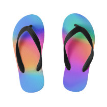 Vivid Holographic Kids Flip Flops Vivid Holographic Kids Flip Flops