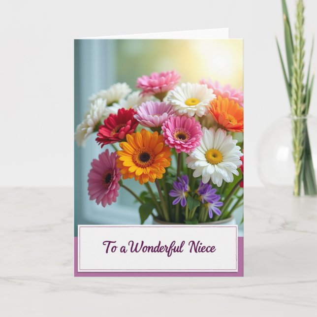 Vivid Hues Mothers Day Wish Card (Front)