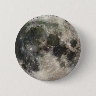 Vivid Image of the Moon Button