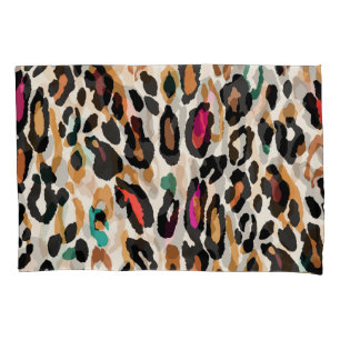 Vivid Leopard Animal Prints Pillow Case