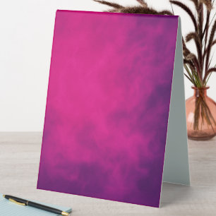 Vivid Magenta Table Tent Sign – Customizable