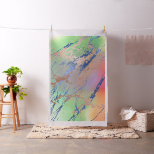 Vivid Marble   Colorful Bold Pastel Watercolor Fabric