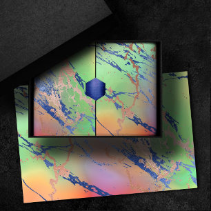 Vivid Marble Colorful Bold Pastel Watercolor Tissue Paper