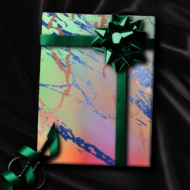 Vivid Marble | Colorful Bold Pastel Watercolor Wrapping Paper (Creator Uploaded)