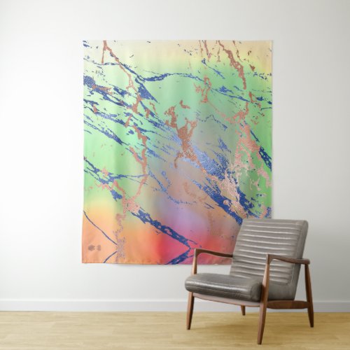 Vivid Marble  Colorful Bold Watercolor Backdrop