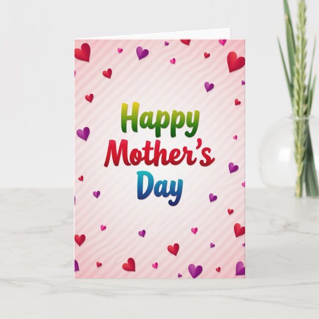 Vivid Mothers Day Card (Front)