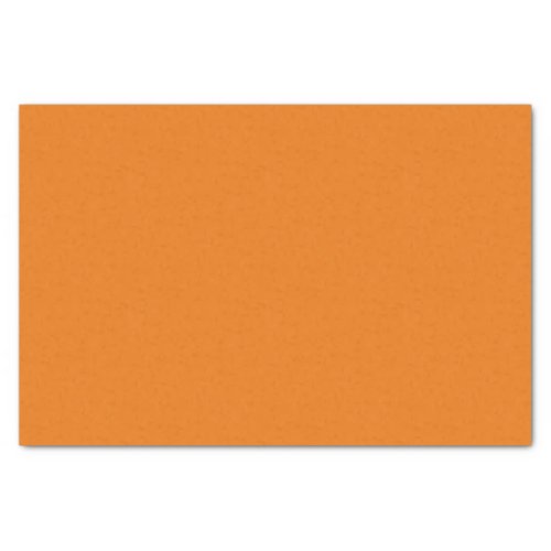 Vivid Orange Solid Color Tissue Paper