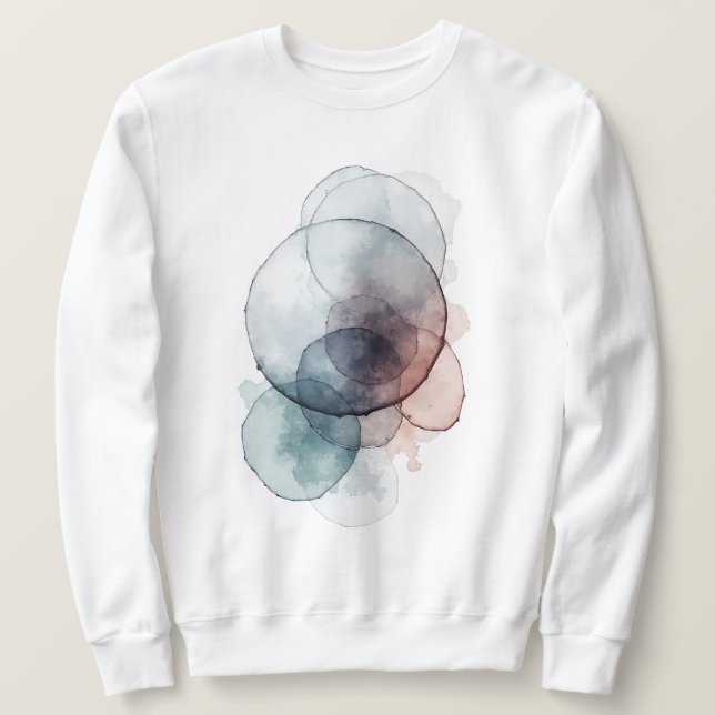 Vivid Overlap V04 Sweatshirt (Design Front)