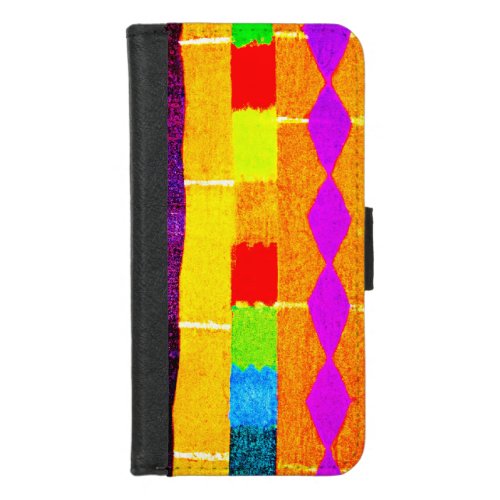 Vivid Palette Harmony iPhone 87 Wallet Case