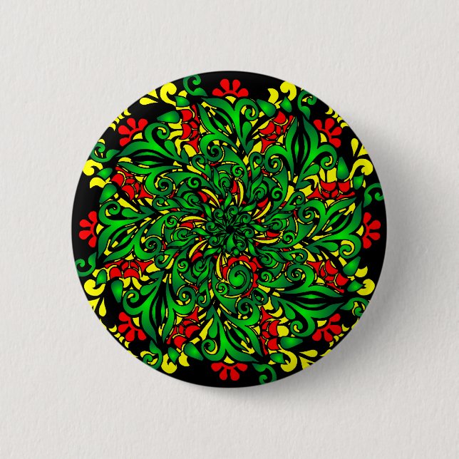 vivid pattern button (Front)