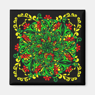vivid pattern magnet