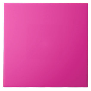Vivid Pink Ceramic Tile. Ceramic Tile