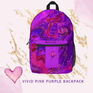 Vivid Pink Red Purple