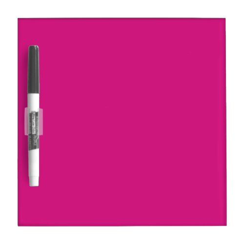 Vivid Pink Solid Color Dry Erase Board