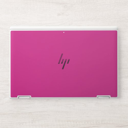 Vivid Pink Solid Color HP Laptop Skin