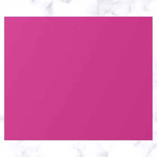 Vivid Pink Solid Color Wrapping Paper