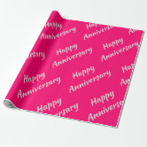 Vivid Raspberry Solid Color Wrapping Paper