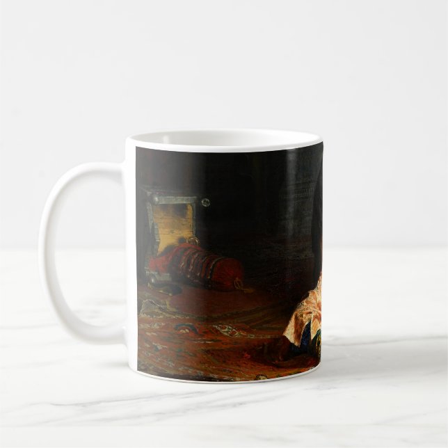Vivid Retro - Ivan the Terrible and His Son Ivan Coffee Mug (Left)