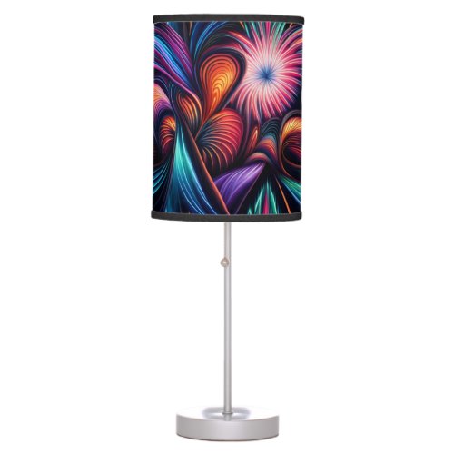 Vivid Shades Celebrations Table Lamp