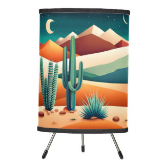 Vivid Shades 'Desert Nights' Tripod Lamp