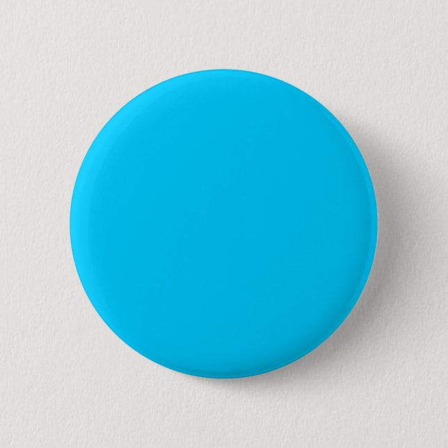 Vivid Sky Blue Button (Front)