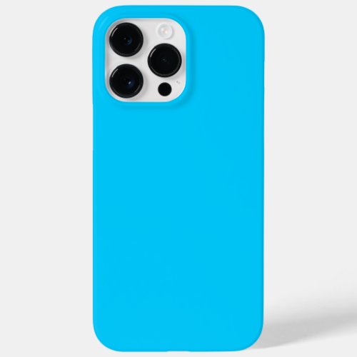 Vivid Sky Blue One of Best Solid Blue Shades For Case_Mate iPhone 14 Pro Max Case