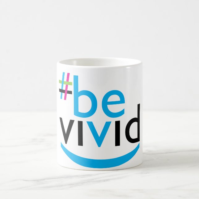 Vivid Smile Coffee Mug (Center)
