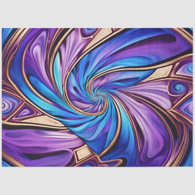 vivid spiral tissue paper (Front)