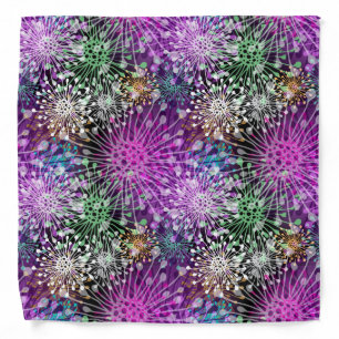 Vivid Spotty Pattern Bandana