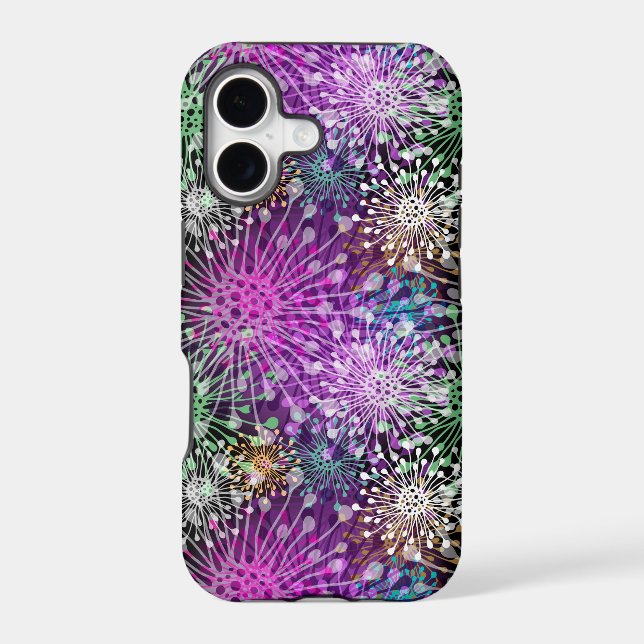 Vivid Spotty Pattern Iphone Case (Back)