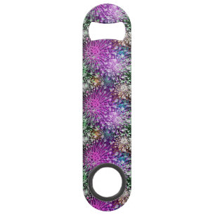 Vivid Spotty Pattern Speed Bottle Opener
