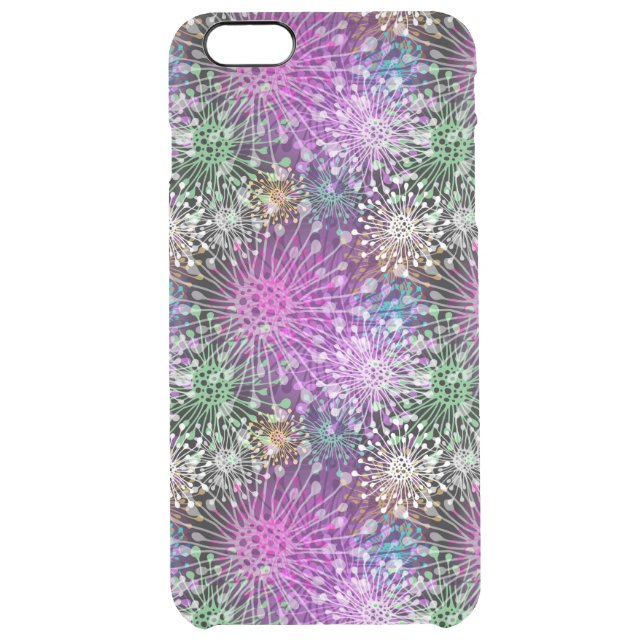 Vivid Spotty Pattern Uncommon iPhone Case (Back)