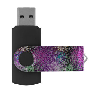 Vivid Spotty Pattern USB Flash Drive