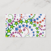 vivid star composition_white business card (Back)