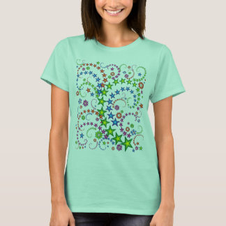 vivid stars composition T-Shirt